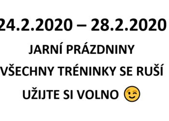 JARNÍ PRÁZDNINY 24.2.2020 – 28.2.2020